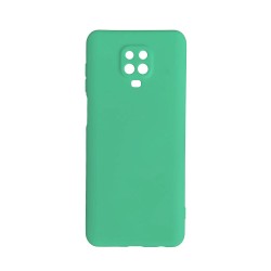 Capa de Silicone para Xiaomi Redmi Note 9S/Note 9 Pro Verde Capa de Silicone para Xiaomi Redmi Note 9S/Note 9 Pro Verde